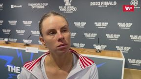 "Miała piłkę na idealnej wysokości". Magda Linette wymieniła powody porażki