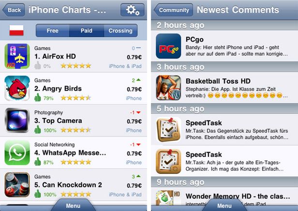AppZapp – recenzja 3