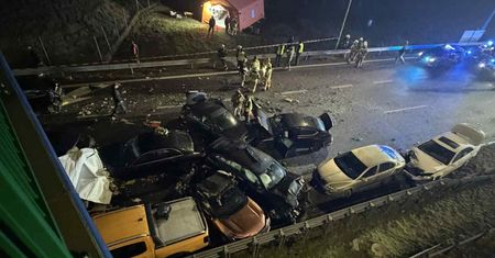 Karambol na S19. Policja apeluje o ostrożność