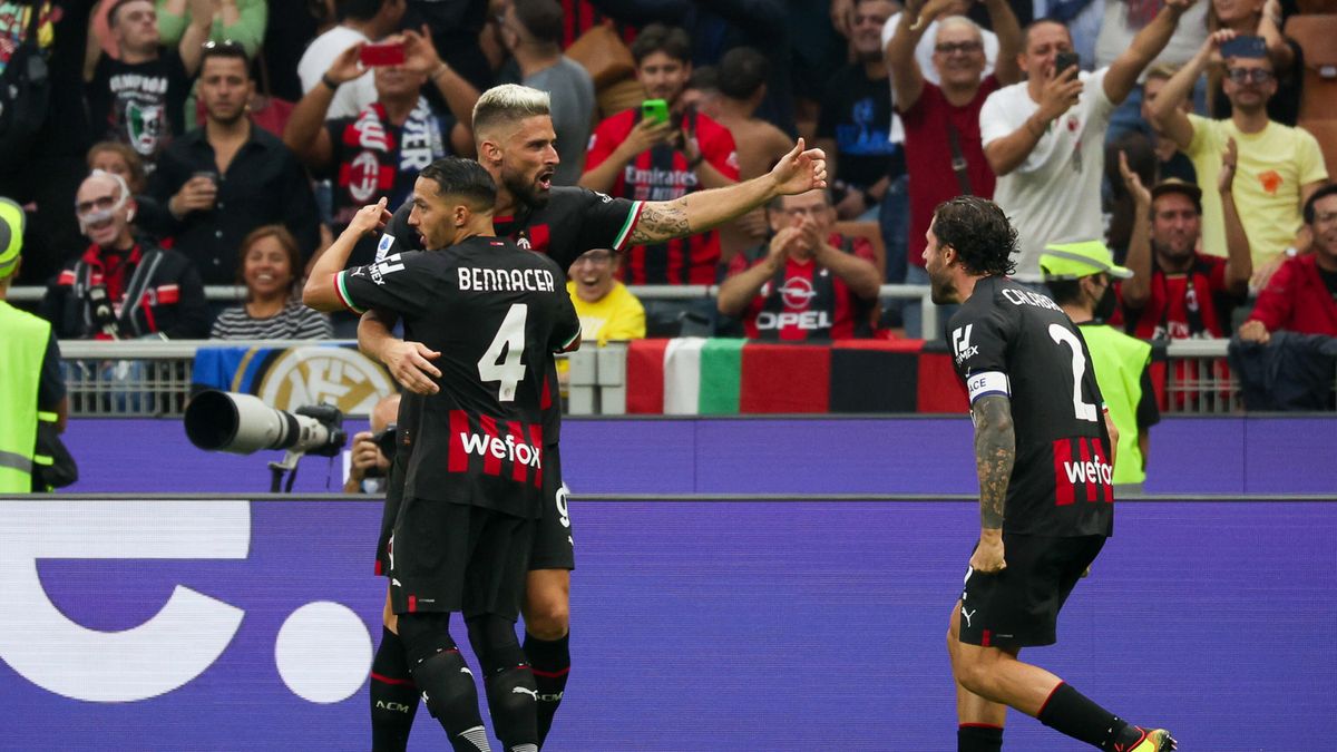 Zdjęcie okładkowe artykułu: PAP/EPA / ROBERTO BREGANI / Na zdjęciu: piłkarze AC Milan cieszą się z gola