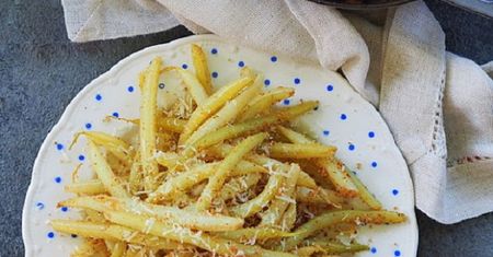 Fasolka szparagowa z parmezanem i panko. Prosto, szybko i smacznie