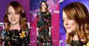 Emma Stone w kwiecistej sukience na imprezie