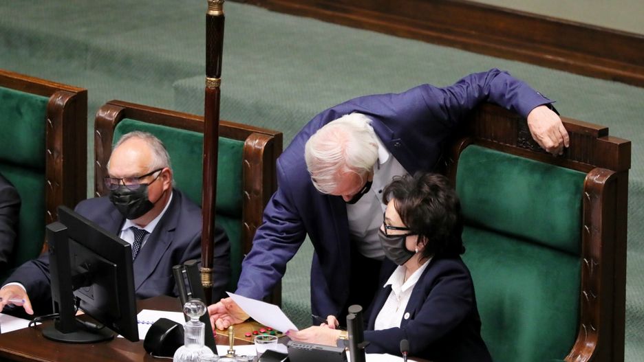 Terlecki o odwołaniu Witek: Oczywistym będzie wniosek o samorozwiązanie Sejmu 