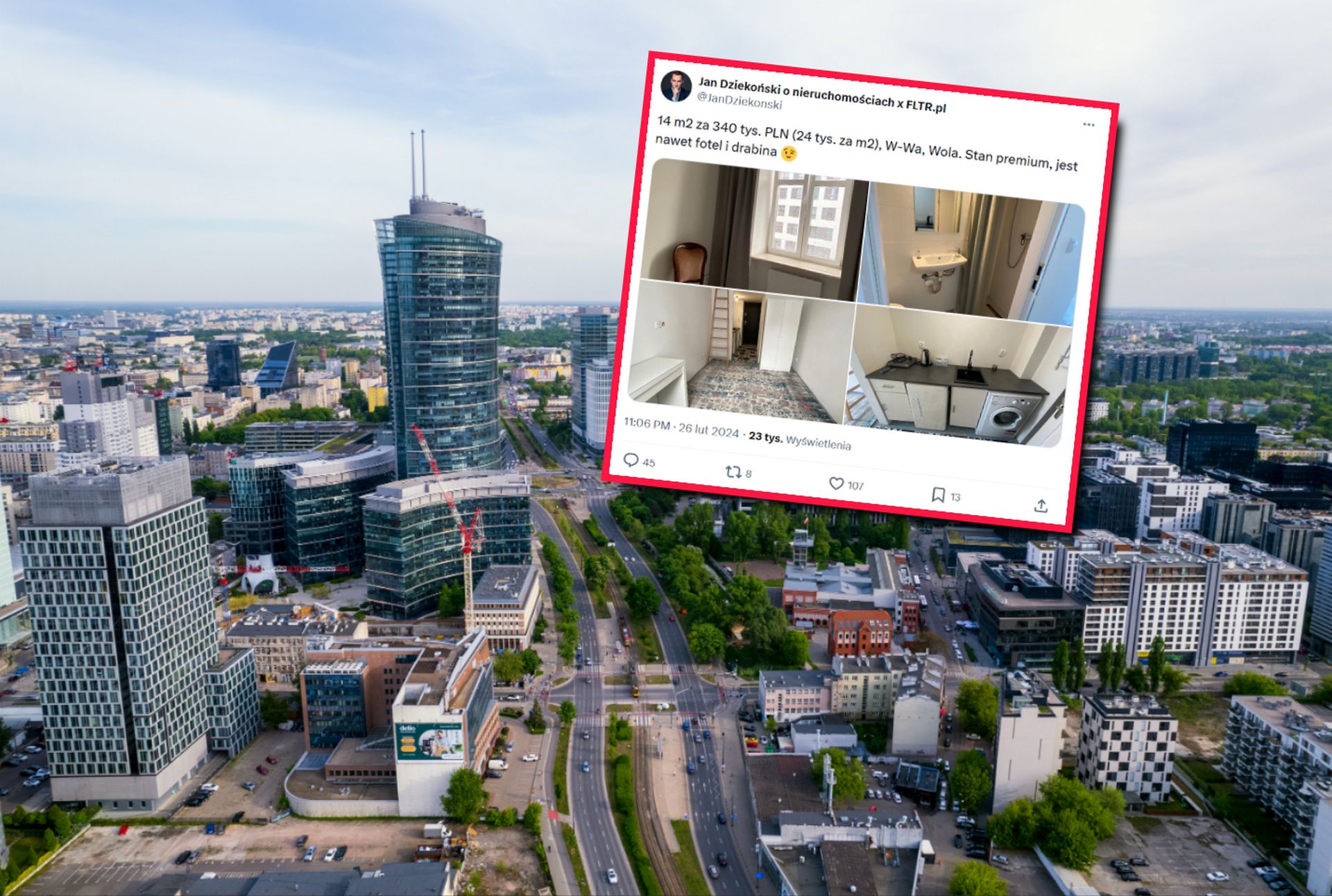 14-metrowa kawalerka na sprzedaż. Cena? 340 tys. zł