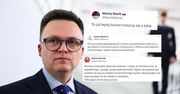 Pomyłka Hołowni? Lawina komentarzy po konferencji
