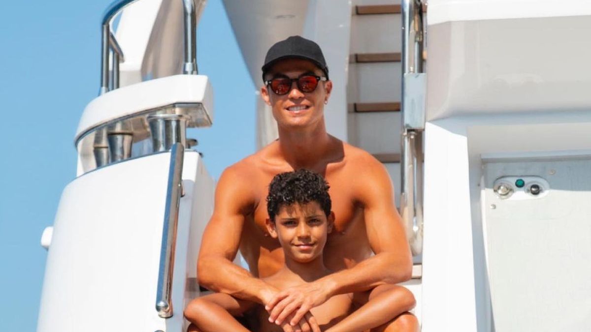 Zdjęcie okładkowe artykułu: Instagram / cristiano/ / Na zdjęciu: Ronaldo z synem