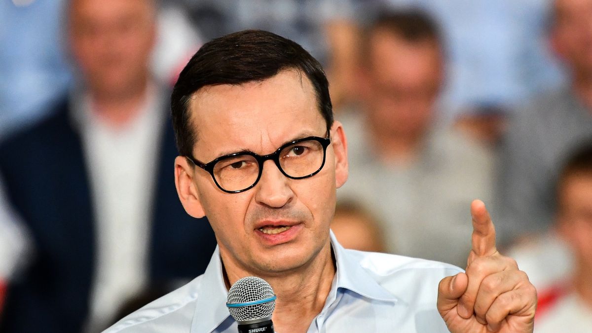 Premier Mateusz Morawiecki w Kościerzynie tłumaczył, gdzie są obiecane dla Polski pieniądze