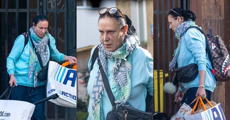 Zmęczona Kayah bez grama makijażu TASZCZY SIATY na osiedlu (ZDJĘCIA)