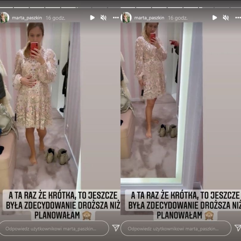 Marta Paszkin z "Rolnik szuka żony" relacjonuje poszukiwania sukni ślubnej
