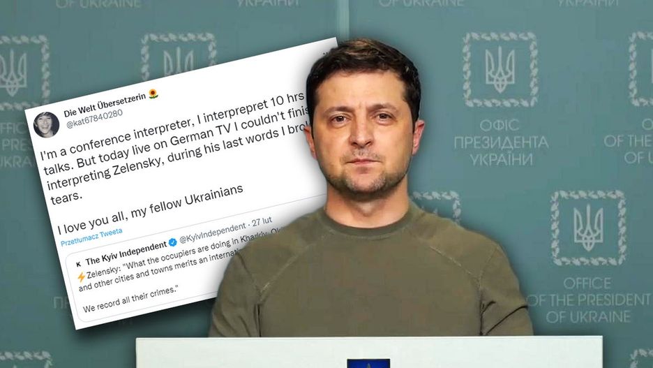 Tłumacze zajmujący się przekładem słów polityków zaangażowanych w wojnę w Ukrainie mają teraz bardzo trudną pracę