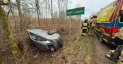 28-latek nie dostosował prędkości do warunków panujących na drodze!
