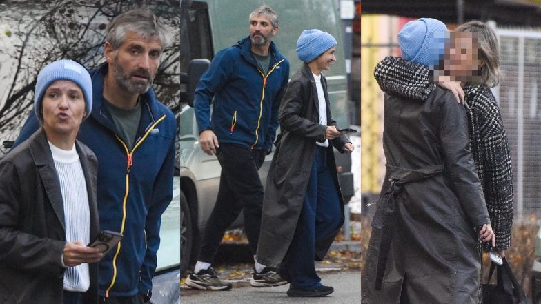 Maciej Dowbor i Joanna Koroniewska biegają po Saskiej Kępie