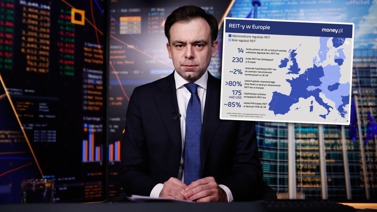 Andrzej Domański, minister finansów, chce zalegalizować REIT-y