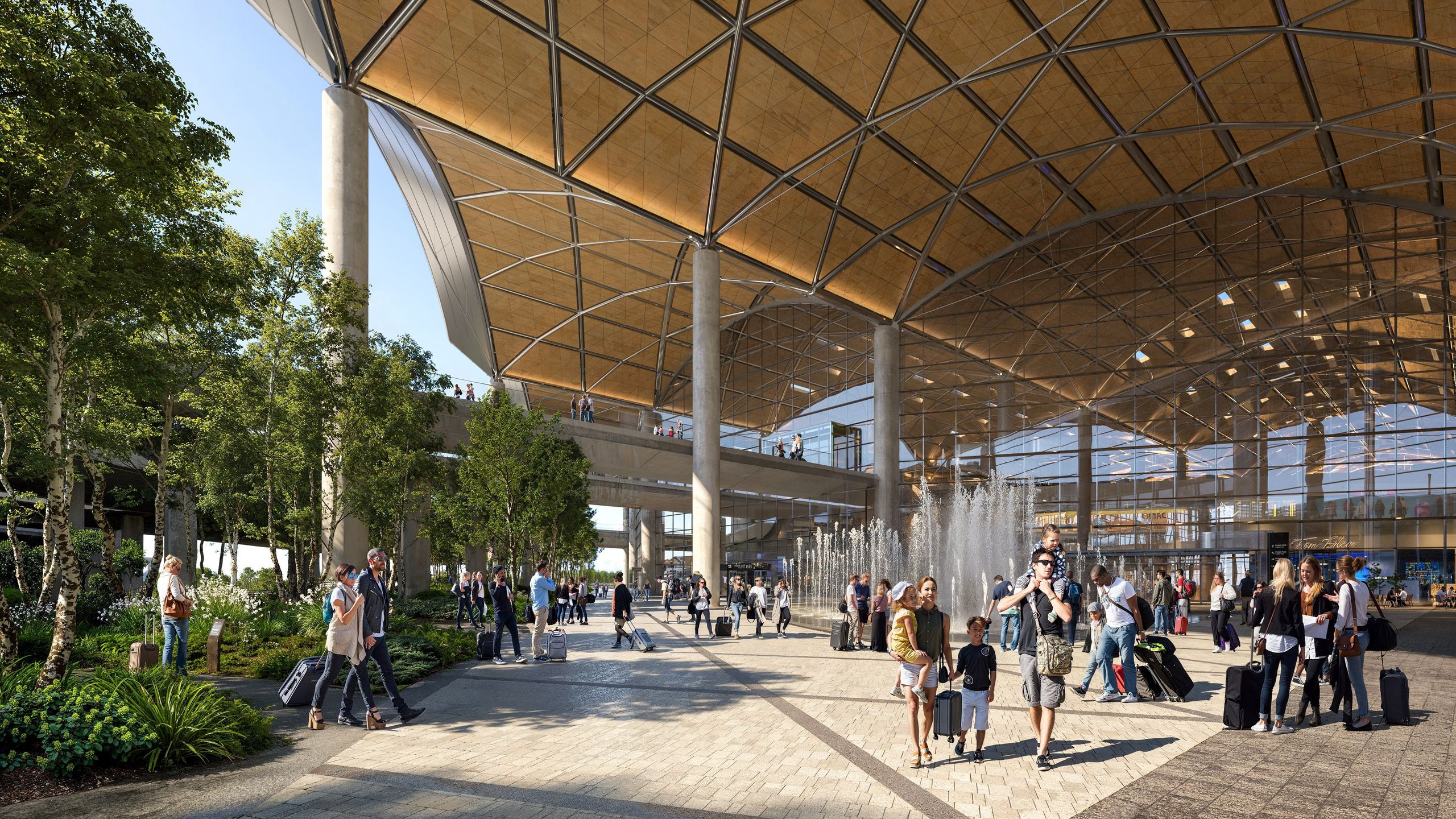 Tak ma wyglądać lotnisko CPK w 2032 r.