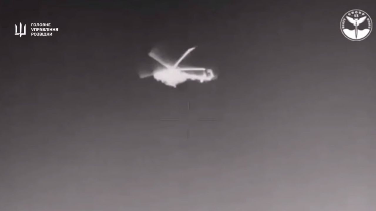 Ukrainian sea drones take down Russian helicopter in historic clash