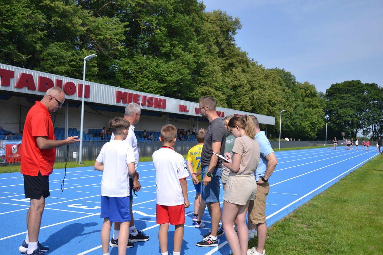 Otwarcie bieżni na Stadionie Miejskim im. W. Witeckiego w Lipnie