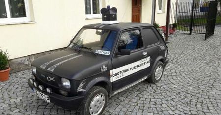 Maluch w służbie duszpasterskiej - oryginalny pomysł na auto księdza