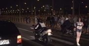 #dziejesiewmoto: nielegalne nocne wyścigi w Warszawie