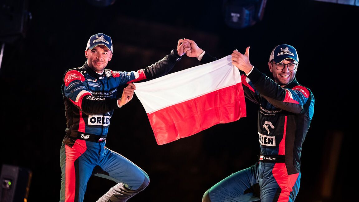 Materiały prasowe / Orlen Team / Na zdjęciu: Mikołaj Marczyk (po prawej) i Szymon Gospodarczyk