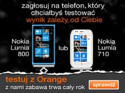 Testuj smartfony Nokia z Orange i zatrzymaj je dla siebie!