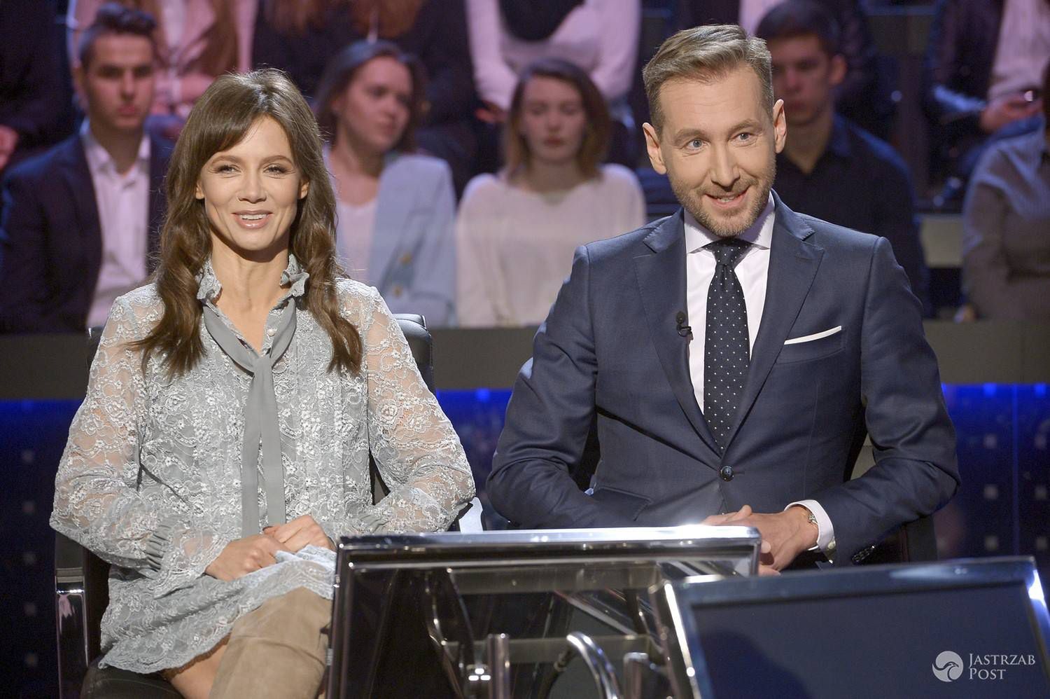 Kinga Rusin i Piotr Kraśko w Milionerach