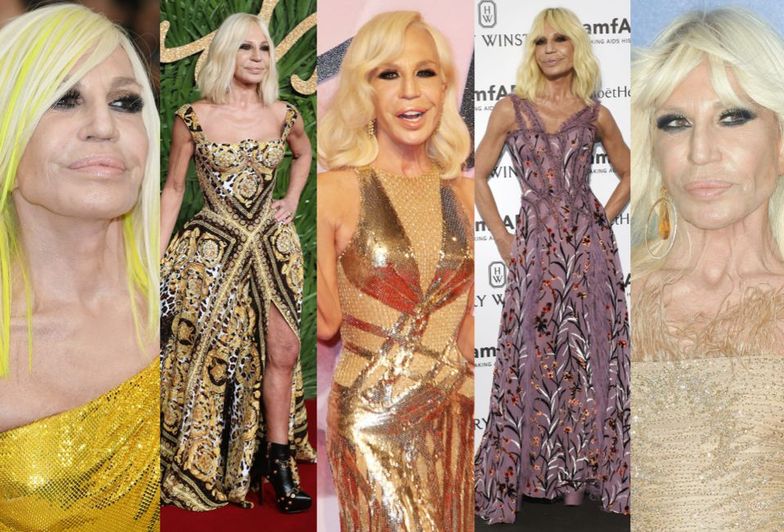 Donatella Versace została "ikoną stylu"