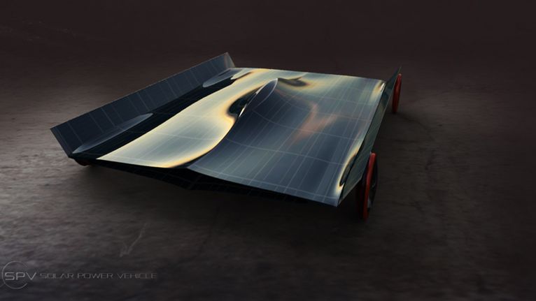 Jeżdżący panel słoneczny przyszłością motoryzacji? 1