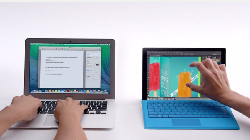 Surface nie walczy już z iPadem. Pora na MacBooka Air 1