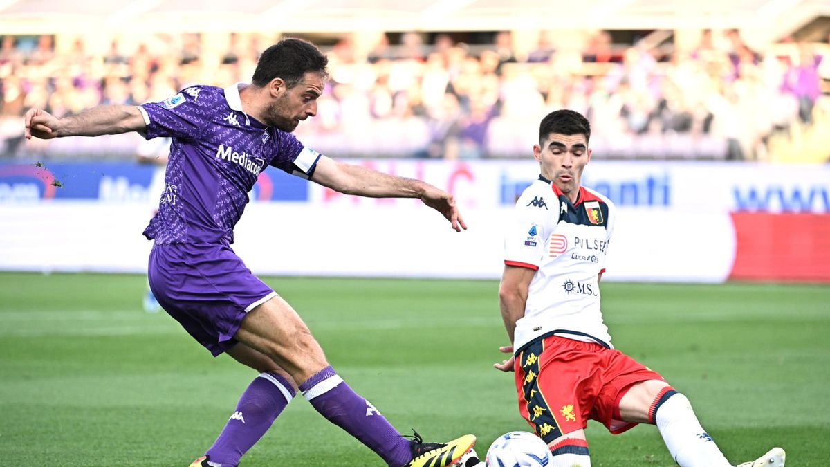 PAP/EPA / Claudio Giovannini / Mecz Serie A: ACF Fiorentina - Genoa CFC