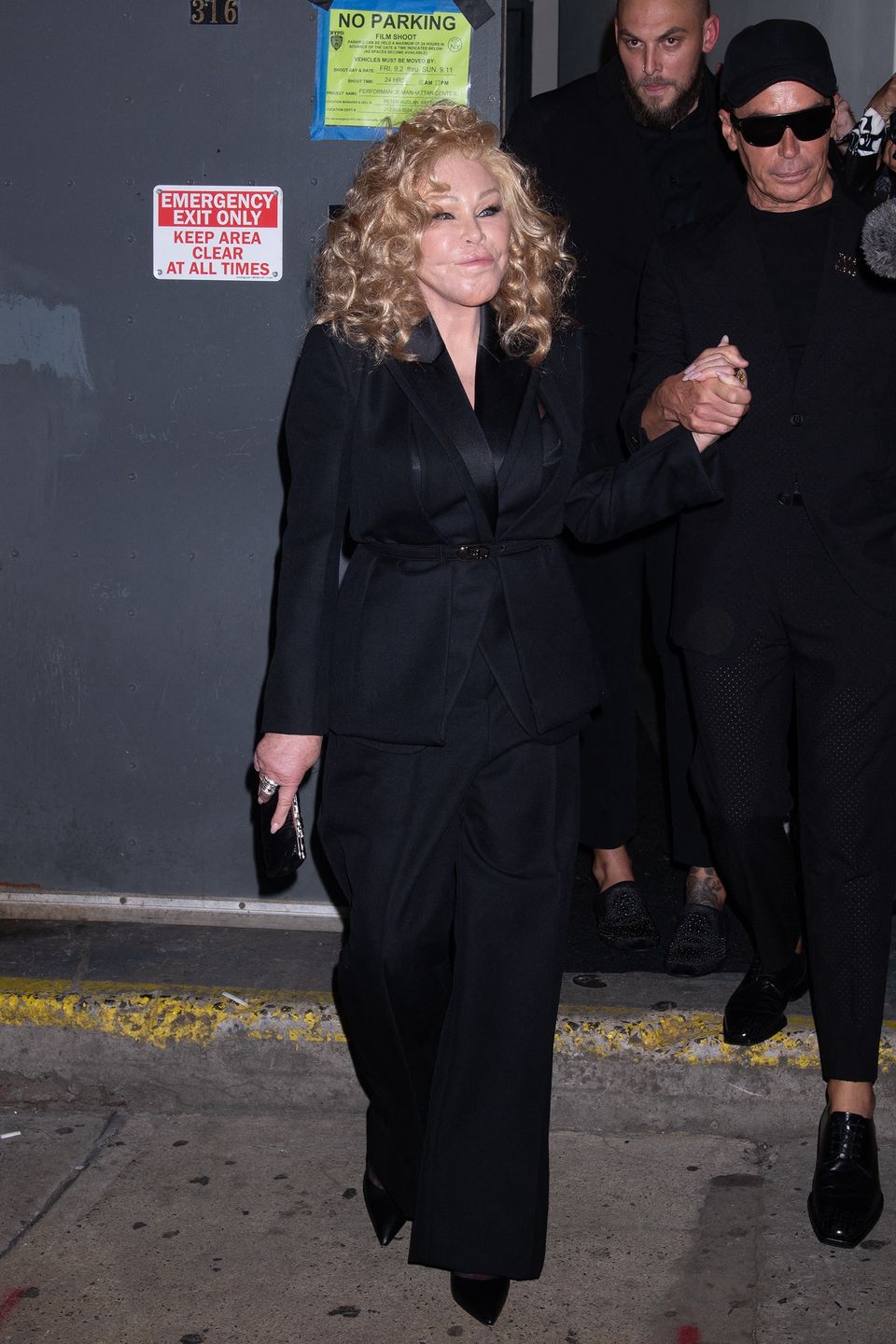 Jocelyn Wildenstein z partnerem w Nowym Jorku