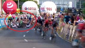 To już jakaś plaga! Kolejna kraksa w końcówce etapu Tour de Pologne