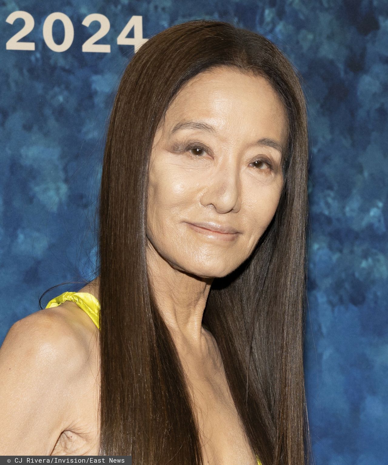 Vera Wang in a skimpy top