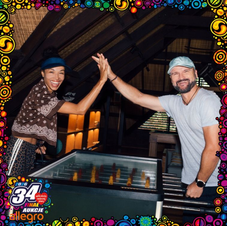 Omenaa Mensah i Rafał Brzoska