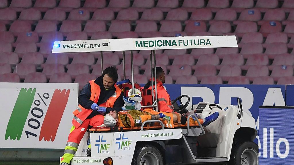 David Ospina stracił przytomność podczas meczu Napoli - Udinese
