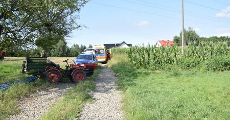 Tragedia pod Tarnowem. Pomylił biegi w traktorze. Nie żyje