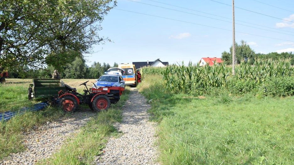 Tragiczny wypadek pod Tarnowem 