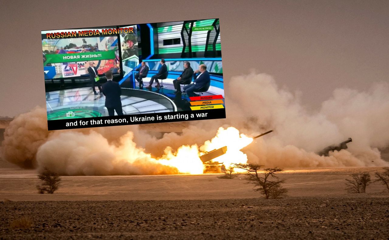 Goście TV w strachu. "Kijów może zbombardować Moskwę"