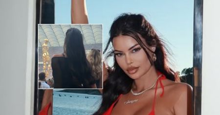 Justyna Gradek przesadziła? Na koncert The Weeknd przyszła w prześwitującym stroju! Sporo odsłoniła