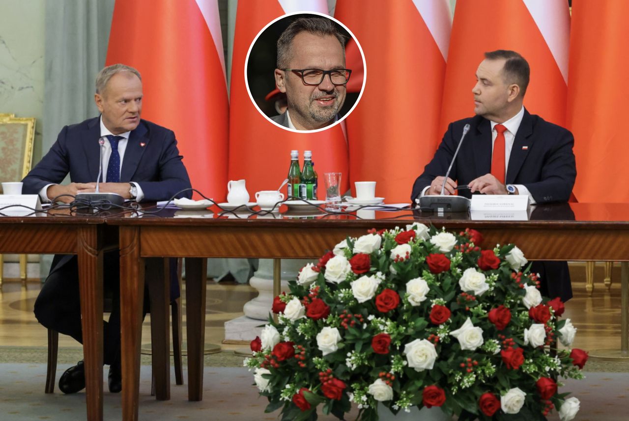 Tusk wbił szpilkę Nawrockiemu w sprawie CPK. "Patrzę na ministra Horałę, to symbol"
