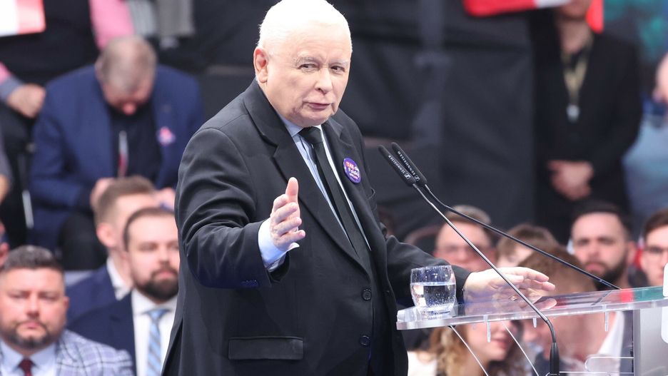 Konwencja samorz?dowa PiS w Szeligach
02.03.2024 Szeligi Konwencja samorzadowa PiS w Szeligach fot. Jacek Dominski/REPORTER
N/z: Jaroslaw Kaczynski
Jacek Dominski/REPORTER