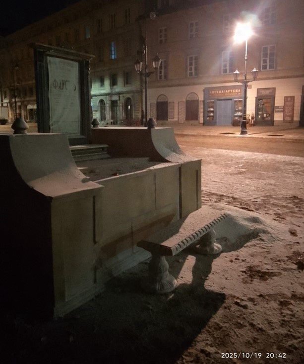 Śnieg na planie filmu "Lalka"