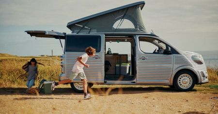 Citroën Type Holidays Concept - kampervan w stylu retro