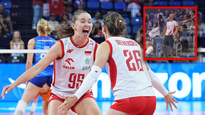 Jeden kibic wyróżniał się na meczu Polek. Wiadomo, kim jest
