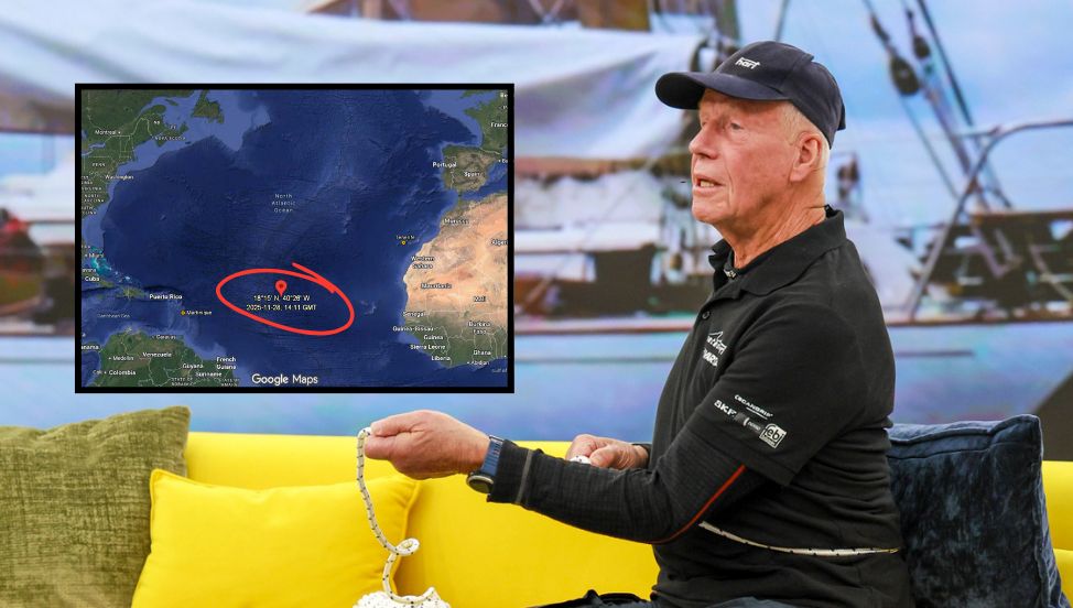 87-letni Baranowski jest na środku oceanu. Nagle zaczął mówić o jajach