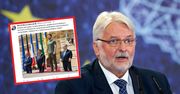 "Karły polityczne". Waszczykowski o unijnych przywódcach w Kijowie