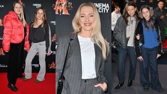 Celebrytki na pokazie nowej części "Avatara": Maria Sadowska z córką, Barbara Kurdej-Szatan i Julia Wieniawa z siostrą (ZDJĘCIA)