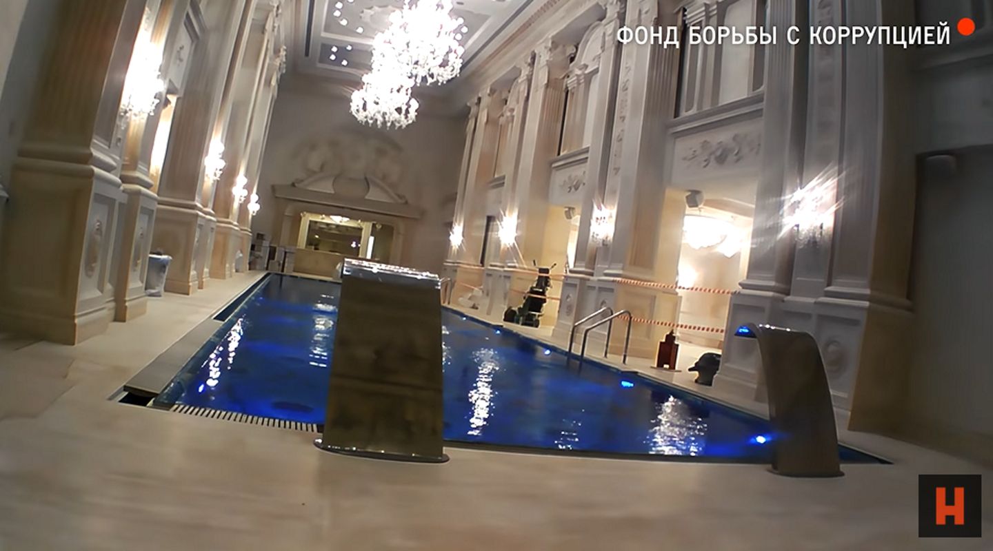 „Camera ascunsă în palatul lui Putin!”  Au arătat un videoclip de la palatul secret