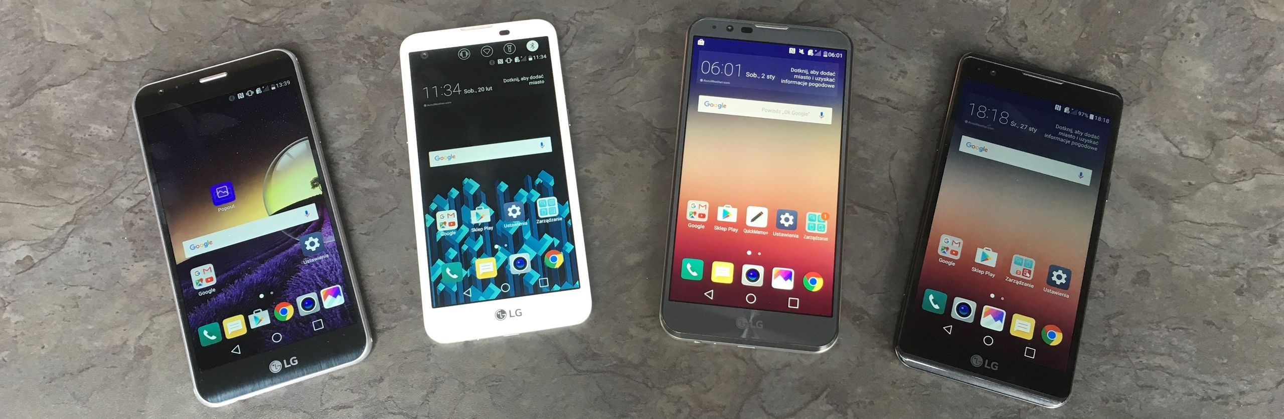 LG X w naszych rękach. Oto LG X power, X mach, X cam oraz X screen 1
