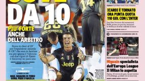 "Mityczni", "Haniebny sędzia" - włoskie media po meczu Juventusu z Valencią
