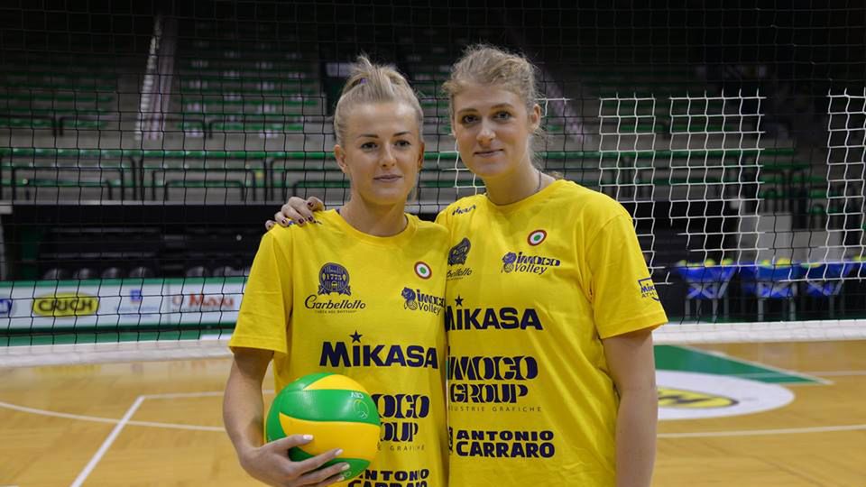 Joanna Wołosz (z lewej) i Samanta Fabris